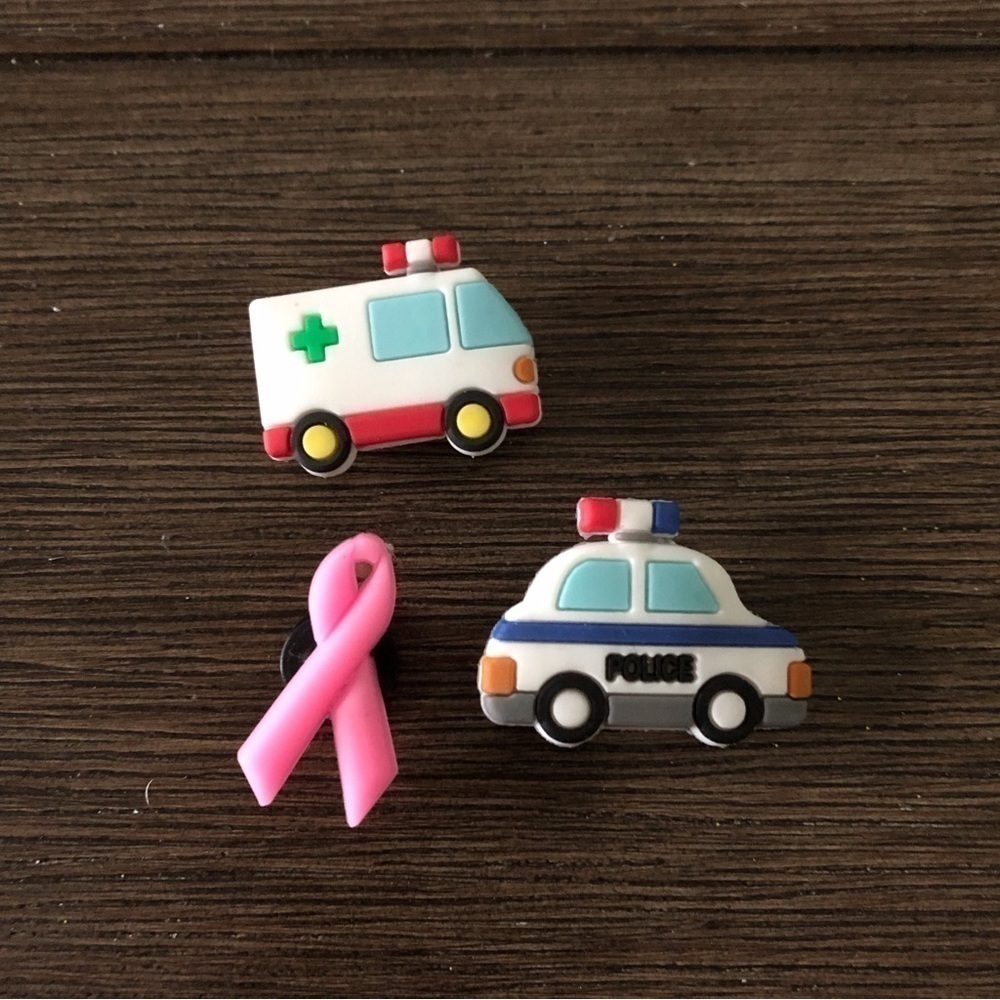 Medical Vehicle shoe charms jibbitz (3pk)